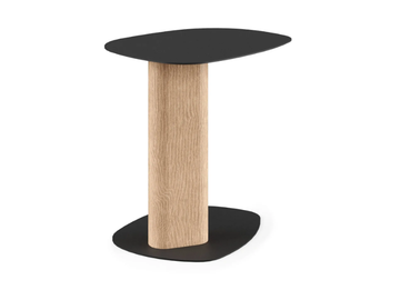 CLIP - Low oval steel and wood coffee table by Liu Jo Living Collection - view 3